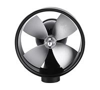 Keenso Hélice Subacuática 24 V RC Barco Propulsor Impermeable Motor sin Escobillas Metal 9,2 Kg Tracción Máxima 980 W 43 A 1 M Cable de Silicona para ROV AUV RC Barco Vehículos Submarinos (CW)
