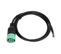 Keenso Hembra de 9 Pines para Abrir el Enchufe, Tipo 2 J1939 Conector de Extensión Hembra de 9 Pines para Abrir el Cable de Diagnóstico Herramienta de Conector de Diagnóstico Automático