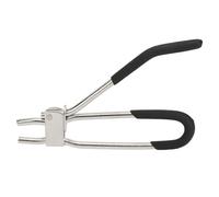 Keenso Herramienta de Abrazadera de Manguera de Fluido de Acero para Manguera de Freno, Apertura de 12 Mm, Bordes de Mandíbula Redondeados, Collar de Bloqueo Ajustable para, Vacío, Refrigerante,
