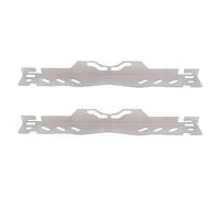 Keenso Herramienta de Alineación de Ruedas, Kit de Alineación de Automóviles de Acero Inoxidable Resistente con Ranuras Seguras para (Sin Cinta métrica)