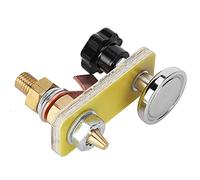 Keenso Herramienta de Conector de Cabeza Magnética de Soldadura con Potente Abrazadera de Latón para Tareas de Conexión a Tierra en el Trabajo, Tablero de Aislamiento de 0,2 Pulgadas, Ligero y