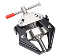 Keenso Herramienta de Extracción de Brazo de Limpiaparabrisas, Extractor Automotriz para Terminales de Batería y Brazos de Limpiaparabrisas con Sujeción Máxima de 30 Mm, Acero Al