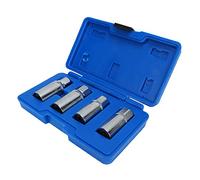 Keenso Herramienta Extractora de Tornillos de Espárrago de Accionamiento de 1/2 pulg., Kit de Instalación de Removedor de Manga de 6, 8, 10 y 12 Mm con Diseño de Espárrago de Tornillo