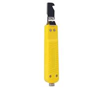 Keenso Herramienta Manual de Alambre para la Profundidad Ajustable del Cable de Silicona de Goma de PVC, profesional/Uso Amarillo, 1pc 8-28 Mm