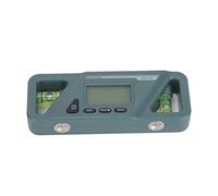 Keenso Inclinómetro Digital con Base Magnética de Plástico ABS, Transportador de Carpintería, Mini Báscula Digital para Transportador de Reparación de Automóviles (verde oscuro)