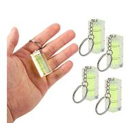 Keenso Indicador de nivel de líquido negro de 4 x 1,5 x 1,5 cm, dispositivo de medición de nivel anticorrosivo para ajustar los muebles, trípode de cámara y configuración del hogar