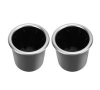 Keenso Inserto para Portavasos de 2 Piezas, Forro Acolchado de 85 Mm, Soporte para Latas de Bebidas para sofá de Mesa de Remolque de Barco RV, con Reducción de Ruido por Vibración y