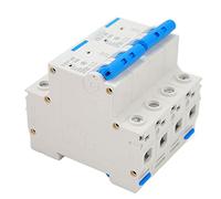 Keenso Interruptor Automático Bipolar, Corriente Nominal de 63A | Ventana visual, protección múltiple, material ignífugo.