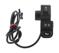 Keenso Interruptor, Cable de 4.9 Pies, Interruptor de Control de Manillar Duradero para Scooter, Ajuste Universal para Motocicletas y Bicicletas Eléctricas
