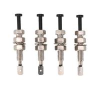 Keenso Interruptor de Alarma de cap, Interruptor de Pasador de Puerta Ajustable Universal 12 V Luz de Alarma de cap de Automvil Universal de Tornillo de Seguridad