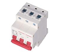 Keenso Interruptor de Alimentación en Miniatura Din Rail Mount PC Cubierta de Aire Doméstico AC 400 V 3P DZ47-63 con una Instalación Cómoda (32A)