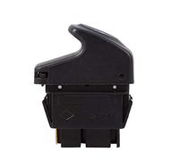 Keenso Interruptor de botón elevador de control de ventana eléctrica 6 pines, botón elevador de ventana eléctrica Interruptor de control de espejo