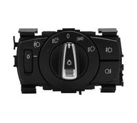 Keenso Interruptor de Faros, Interruptor de Control de Faros, 61319169406 Ajuste de ángulo Interruptor de Faros de Modo Automático con Material ABS de Alta Resistencia, para 1 3 Serie