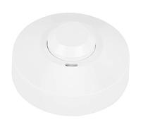 Keenso Interruptor de Luz con Sensor de de Microondas de bajo Voltaje de 360° para Detección de Seguridad en Interiores, Material ABS