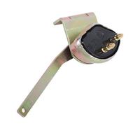 Keenso Interruptor de Luz de Freno, Tipo Palanca de Freno Interruptor de Luz de Resorte de Acción de Parada Resistente de Metal con Diseño con Resorte para Vehículos Hot Rods