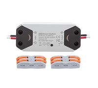 Keenso Interruptor de Luz Inteligente WiFi Universal Control de Voz Temporizador de Control Remoto para Alexa Home - ABS Blanco 1 Paquete