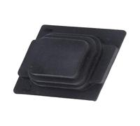 Keenso Interruptor de Manija de Puerta, Repuesto para Sportage 2017 2021, Botón de Plástico Resistente para un Uso Duradero, para el Lado Delantero Izquierdo del (Película única izquierda 82651D9710)