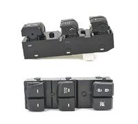 Keenso Interruptor de Ventana Eléctrico para Elantra 2014-2016 Lado Izquierdo del Conductor, Interruptor de Ventana Principal de Plástico ABS Reemplazo Directo OEM 93570-3X032RY Fácil Instalación