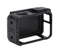 Keenso Jaula para Cámara, Carcasa Protectora Anticolisión con Parasol para Action 5 Pro 4 3 Uso Ligero en Exteriores