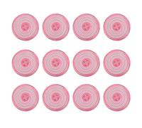 Keenso Juego de 12 cubiertas para teclas mecánicas de repuesto para teclado de combate (PINK)