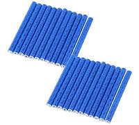 Keenso - Juego de 24 clips reflectantes para rueda de bicicleta (azul)