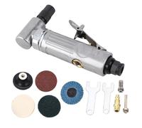 Keenso Juego de Amoladora Neumática, Amoladora Neumática de Alta Velocidad, Motor de 0,3, Velocidad Ajustable para Rectificado de Precisión en Espacios Reducidos