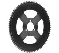 Keenso Juego de bielas 80T, 25H 3 Agujeros Rueda Dentada 80T Piñón de 80 Dientes Diámetro Interior de 29 mm para patinetes de Alta Velocidad con Cadena 25H