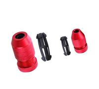 Keenso Juego de collares de tope de profundidad de perforación, límite ajustable de aleación de aluminio ligero y duradero para profesionales y aficionados al bricolaje para proyectos de