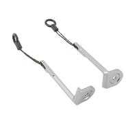 Keenso Juego de Ganchos de Cordón Remoto para Drones de Aleación de Aluminio para Controladores 3 Air 3, Diseño de Uso Dual, Vista de Pantalla sin Obstáculos, Fácil de Usar, 2 X 1 X 0,5 Pulgadas