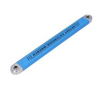 Keenso Juego de Llaves de Extensión Acodadas Duraderas para Sujetadores de Difícil Acceso Multifuncional con Casquillo para Uso en Taller, Garaje, Material de Aluminio