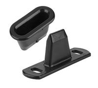 Keenso Juego de Localizador de Puerta Corredera Lateral de Coche, Pasador de Guía de Plástico de Alta Resistencia Nuevo Reemplazo Genuino para Scudo 1995-2006