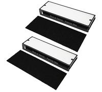 Keenso Juego de Malla de Filtro de Repuesto Tipo Partícula Serie Sense para un Mantenimiento Saludable y Conveniente del Purificador de Aire, Paquete de 2 Elementos Filtrantes para una Vida