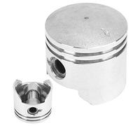 Keenso Juego de Pistones para Mini Moto de 44 Mm, 49, 2 Tiempos, Anillos de Pistón Cuádruple con Pasador de 12 Mm y Rodamientos de Extremo Pequeño, para Motores de Mini Moto de Cross