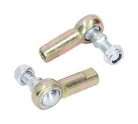Keenso - Juego de puntas de barra de dirección, rótula de aleación de acero, rosca de 8 mm, 2 piezas para Quad Dirt Bike ATV Go Kart, reparación de suspensión delantera y reducción de