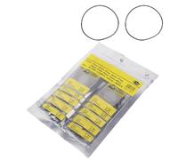 Keenso Juntas de Reloj, Paquete de 500, Juntas de Sellado de Cubierta Trasera de Goma Resistentes Al Agua para Reparación de Relojes, Varios Tamaños de 16 Mm a 40 Mm para Relojeros y Aficionados