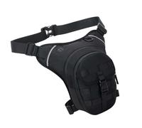 Keenso Keenso Bolsa de Muslo para Motocicleta, Riñonera de 35 a 47 Pulgadas, Ajustable, Diseño Inteligente de Triple Capa, Compartimentos Acolchados, Correas MOLLE a Prueba de Lluvia (Green)