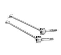 Keenso Keenso Eje de Transmisión CVD de Rueda Delantera Estable, Actualización Duradera para Coche UDR 1/7 RC, 2 Ejes de Transmisión (Silver) (Silver)