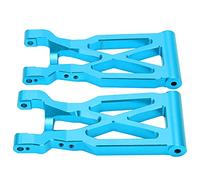 Keenso Keenso Piezas de Mejora del Brazo Oscilante Trasero del Coche RC de Metal para 104001 1/10 - Brazo de Suspensión Trasero Resistente para Aficionados a RC (Gold) (Blue)