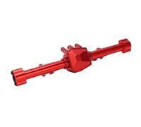 Keenso Keenso Reemplazo de Carcasa de Eje Trasero RC de Aleación de Aluminio de 280 Mm para Vehículo Axial 1/6 RC: Actualización Duradera para Entusiastas de Las Carreras (Rojo) (Rojo)