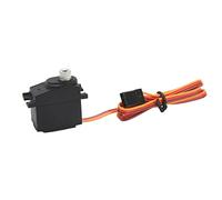 Keenso Keenso Servo de Metal Resistente Al Agua RC, Servo Estable de bajo Ruido para Coches RC, con Brazo Amortiguador 25T para Bicicletas de Escalada, Coches Summit 1/10 (1 Juego) (Color