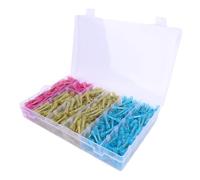 Keenso Kit de 540 Conectores Termorretráctiles para Cables, Terminales Eléctricos Aislados e Impermeables de Grado Marino en Varios Tamaños, para Aplicaciones Automotrices, Náuticas, de