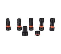 Keenso Kit de Adaptador de Manguera de Vacío de 7 Piezas para Herramientas Eléctricas con Rápido y Abrazadera Giratoria de 360°