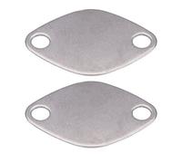 Keenso Kit de Anular EGR, Reemplazo de Placas de Bloque de válvula de EGR de 2 Piezas Junta Ciega Valvula EGR para Espace Laguna Master TRAFIC MOVANO Junta ciega Valvula egr