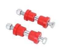 Keenso Kit de Bujes de Resorte para Carrito, Reemplazo de Manguito de Resorte de Hoja Trasera de Poliuretano con Diseño Integrado para EZGO TXT Medalist 1994 en Adelante y DS 1981 en (Rojo)