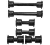 Keenso Kit de Bujes Delanteros 102956201 102287401 102288101 con Tornillos para Carrito de Precedent de 2004 en Adelante, Reemplazo de Bujes de Resorte Inferior y Brazo A (BLACK)