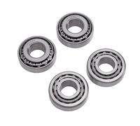 Keenso Kit de Cojinetes de Cubo de Rueda de Remolque Cónico, Acero para Cojinetes de Alta Dureza y Baja Fricción LM11949, con Diseño Separable para Remolques con Ejes de 0,75 Pulgadas