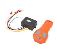 Keenso Kit de Control Remoto de Cabrestante Universal, Controlador de Cabrestante Inalámbrico Impermeable con Receptor de 434 MHz para Camión ATV UTV Todoterreno, Compacto Portátil de