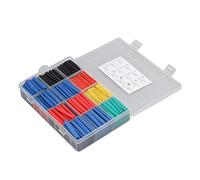 Keenso Kit de Manga de Pipa de Calor por Calor Premium 2: 1 850 Piezas, Cable de Reparación Místico/imaginativo Flexible Suave, Aislado Eléctrico, Cables de Paquetes Material de Poliolefina,