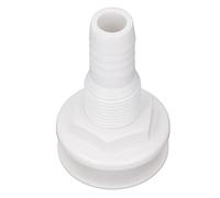 Keenso Kit de Montaje de Bomba de Achique, Completo con Manguera de Diámetro Interior de 6 Pies y 0,75 Pulgadas, 2 Abrazaderas de Acero Inoxidable, 1 Conector Pasante, con Orificio