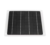 Keenso Kit de Panel Solar Polysilicon de 20W 12V W Dual Cable OBD USB, Diseño Duradero y Portátil, Eficiente, Kit de Instalación Completo para Cobertizo, Carga de Vehículos Recreativos